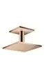 AXOR-HG-AXOR-ShowerSolutions-Kopfbrause-250-250-1jet-mit-Deckenanschluss-Polished-Red-Gold-35308300 gallery number 1